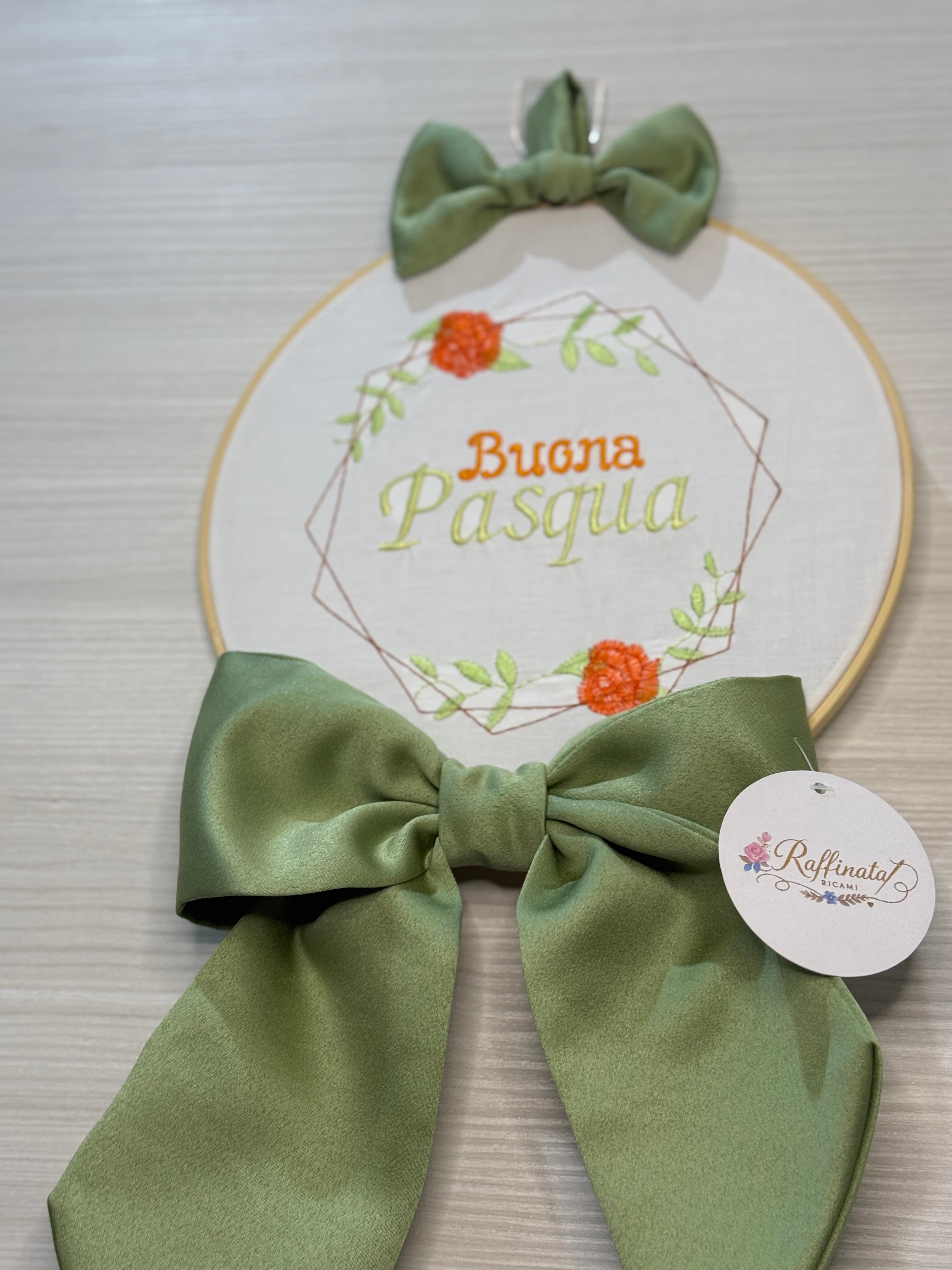 Fuoriporta Buona Pasqua diam.26cm