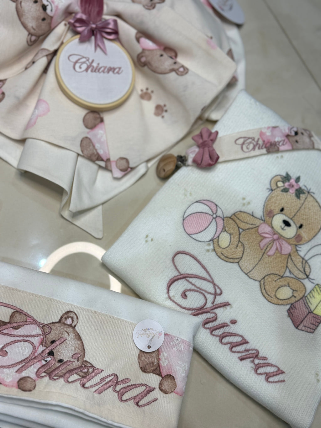 Set nascita 5 pezzi mod.CHIARA