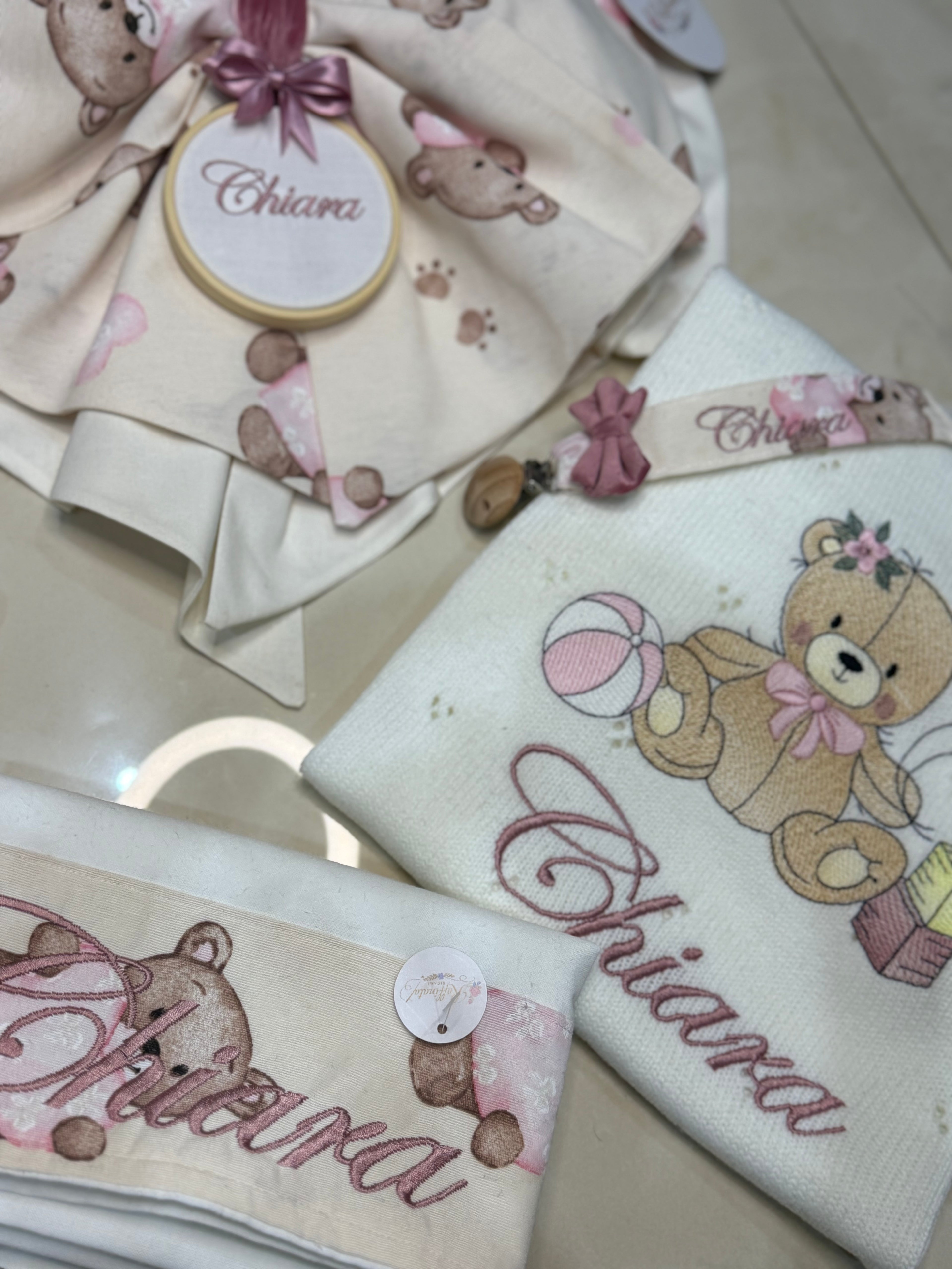 Set nascita 5 pezzi mod.CHIARA