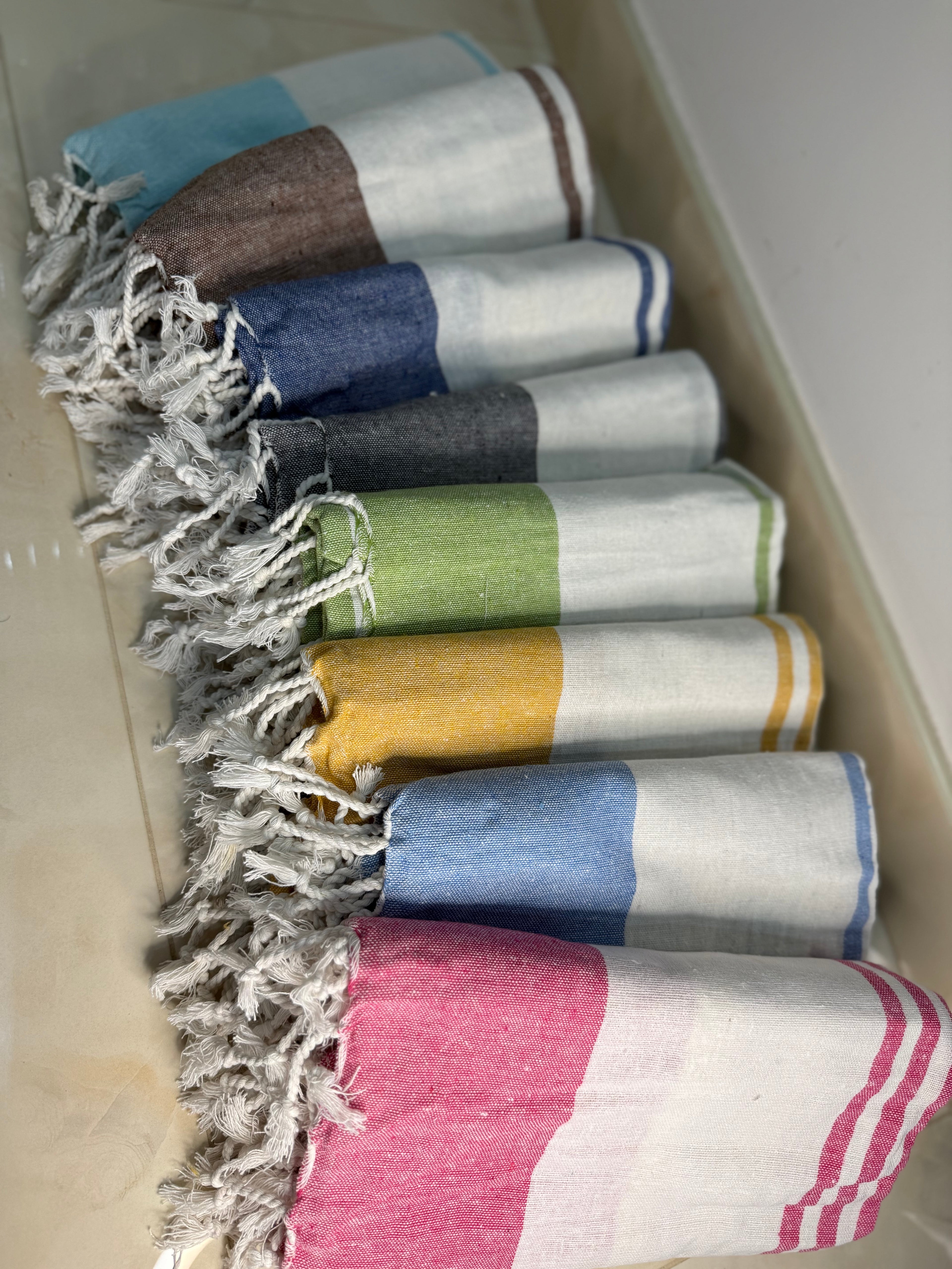 Telo mare in fouta mis 90x140