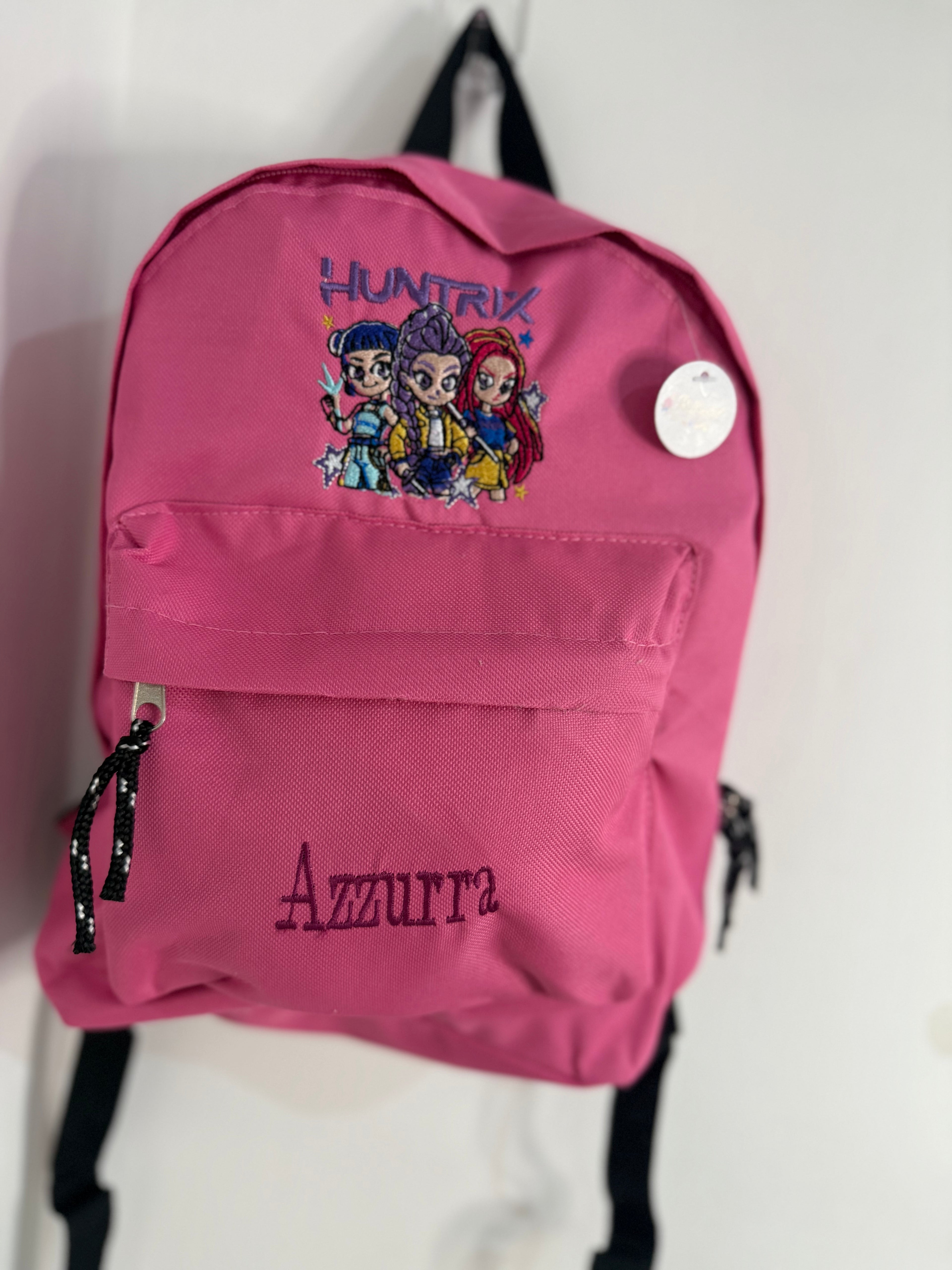 Zaino scuola huntrix personalizzato