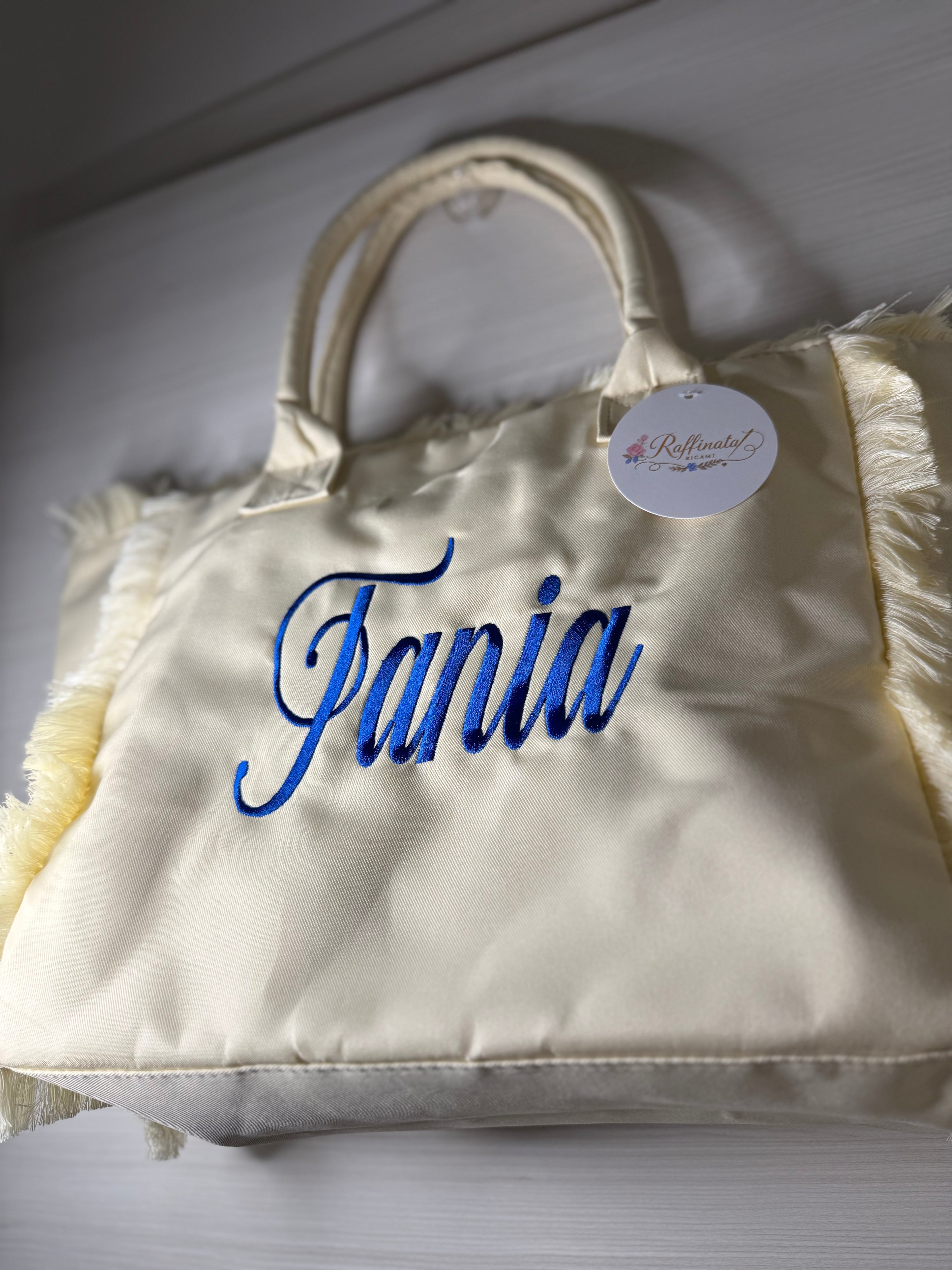 Abbinata borsa e telo mare mod. TANIA