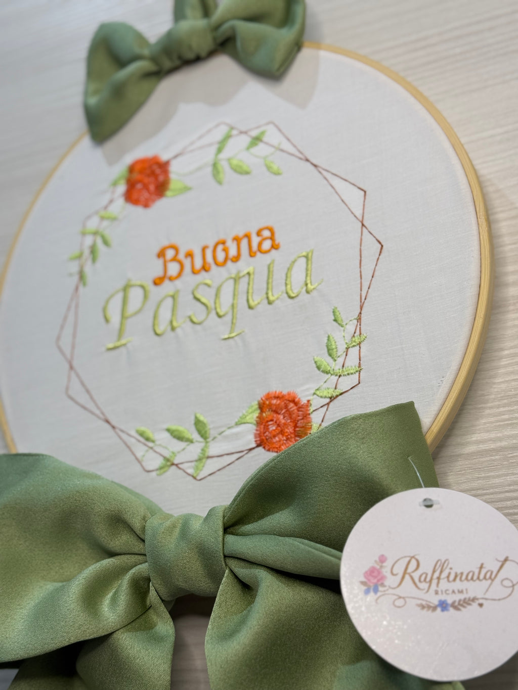 Fuoriporta Buona Pasqua diam.26cm