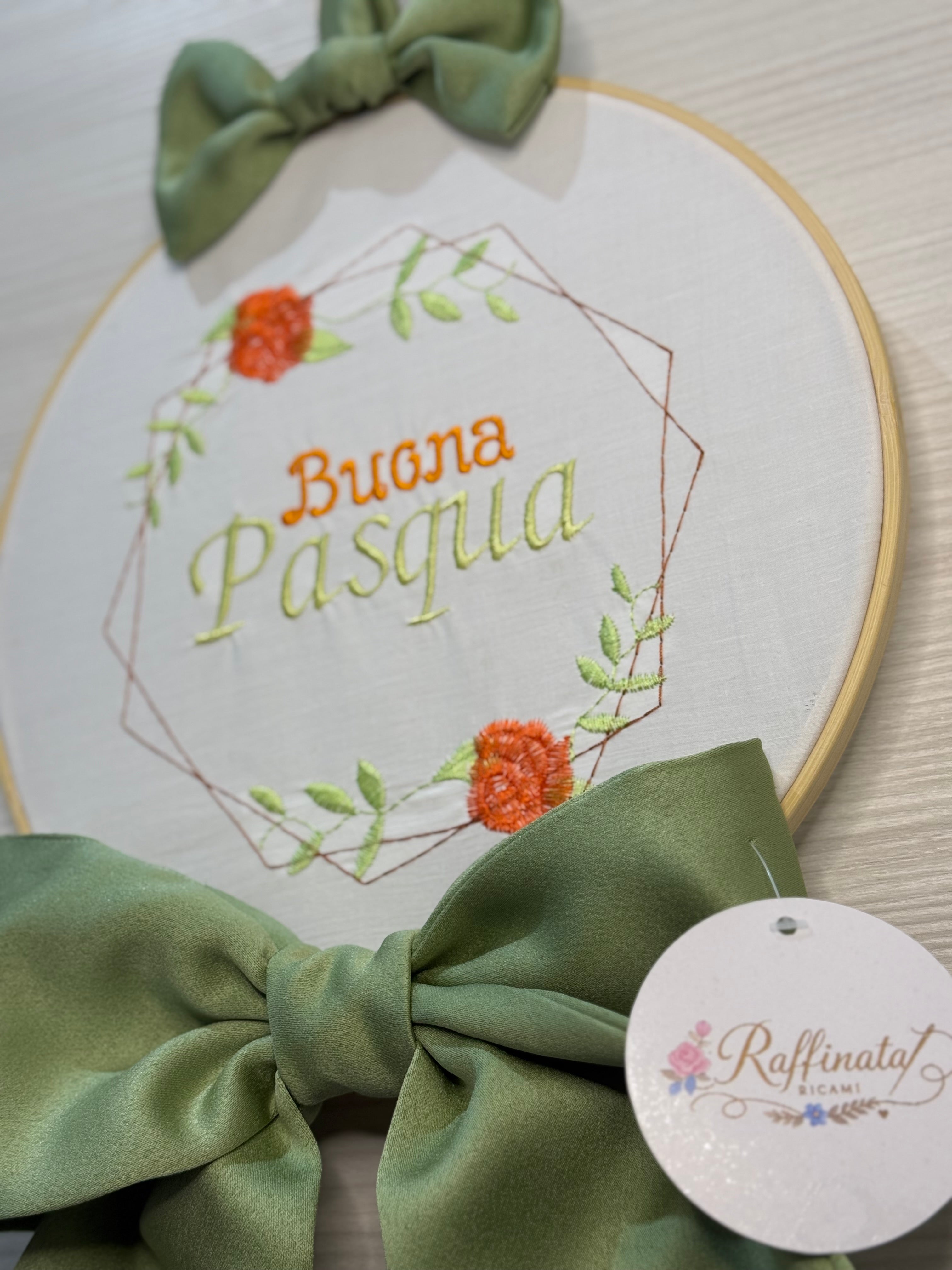 Fuoriporta Buona Pasqua diam.26cm