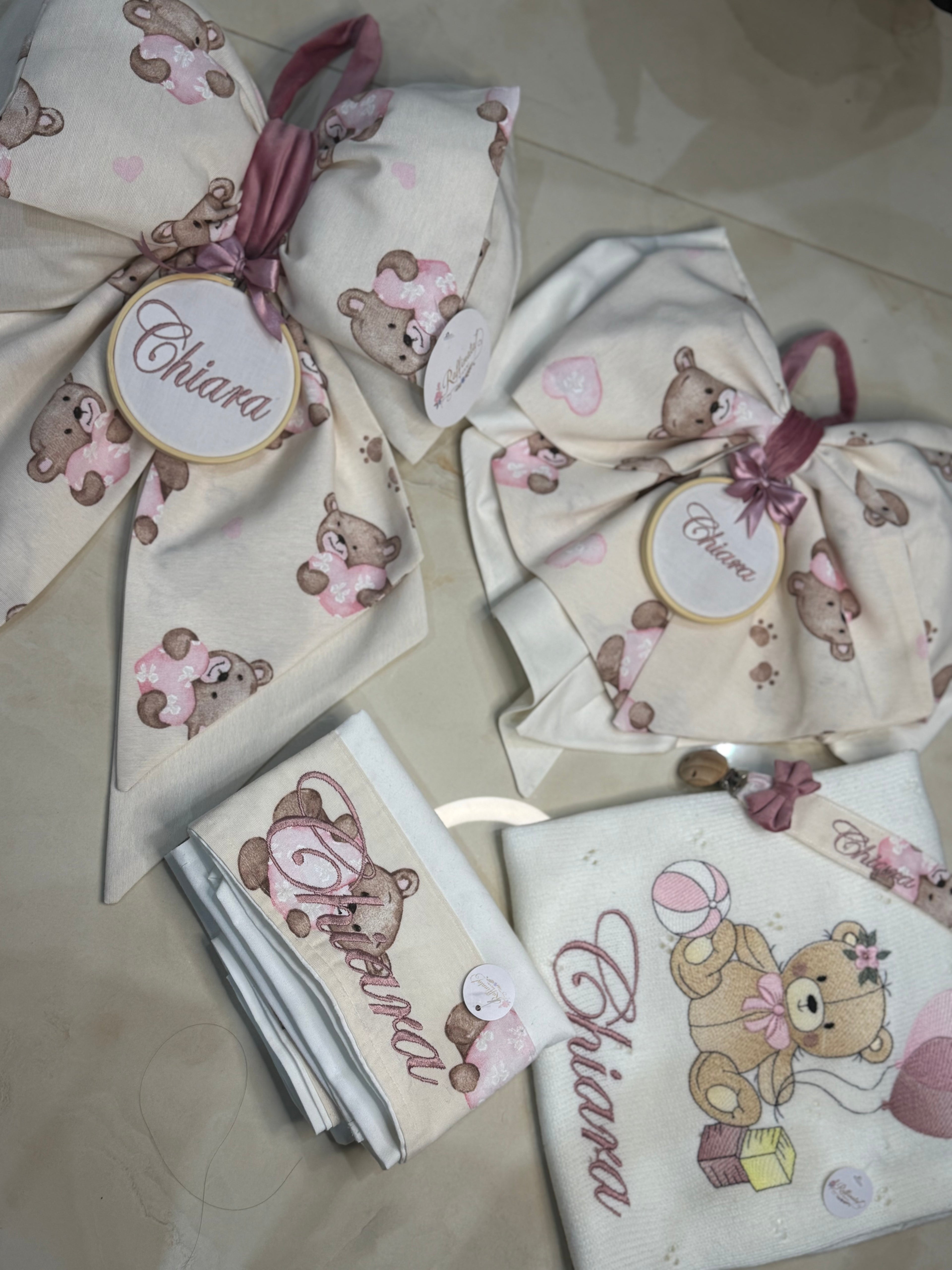 Set nascita 5 pezzi mod.CHIARA