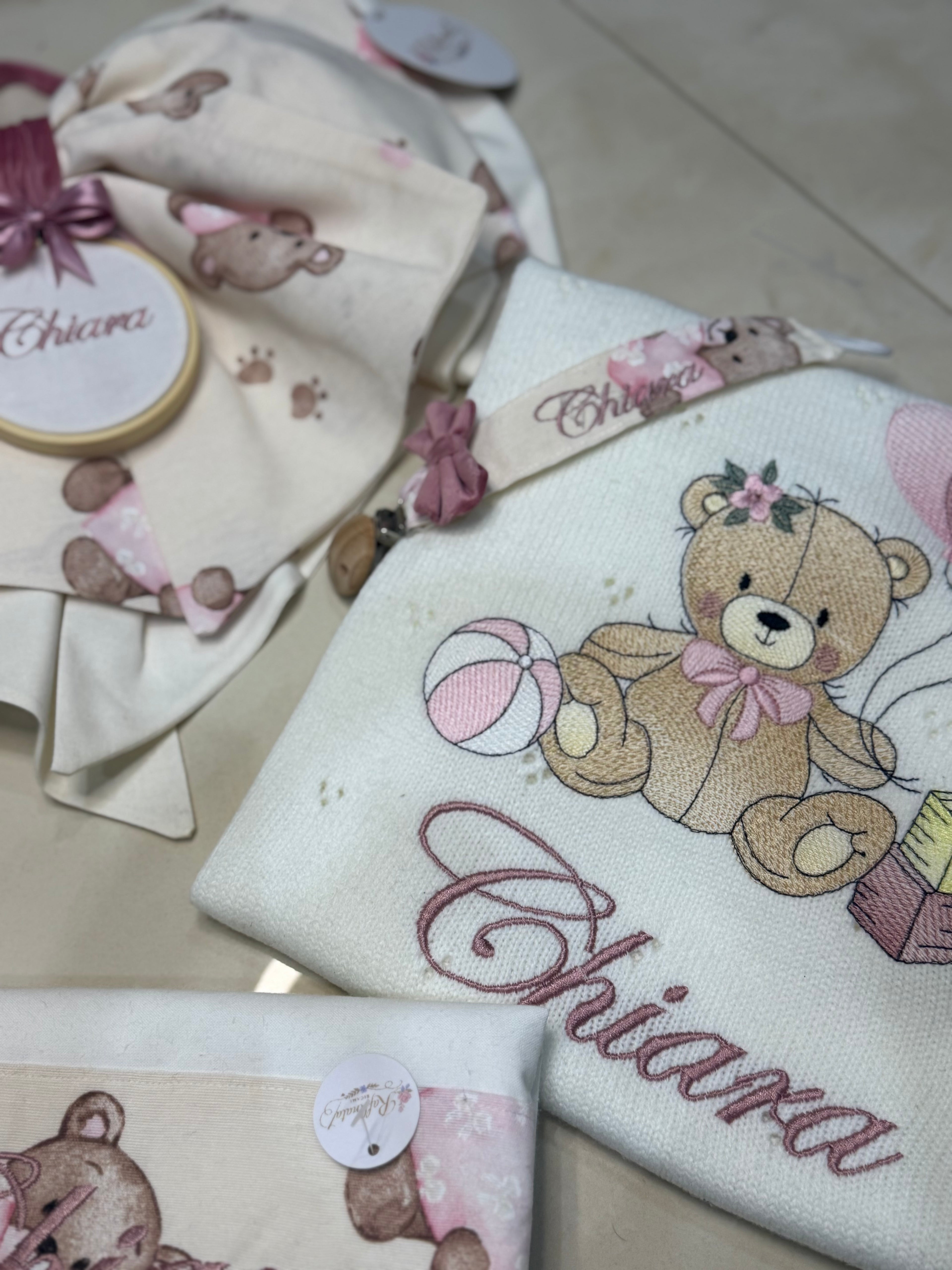 Set nascita 5 pezzi mod.CHIARA
