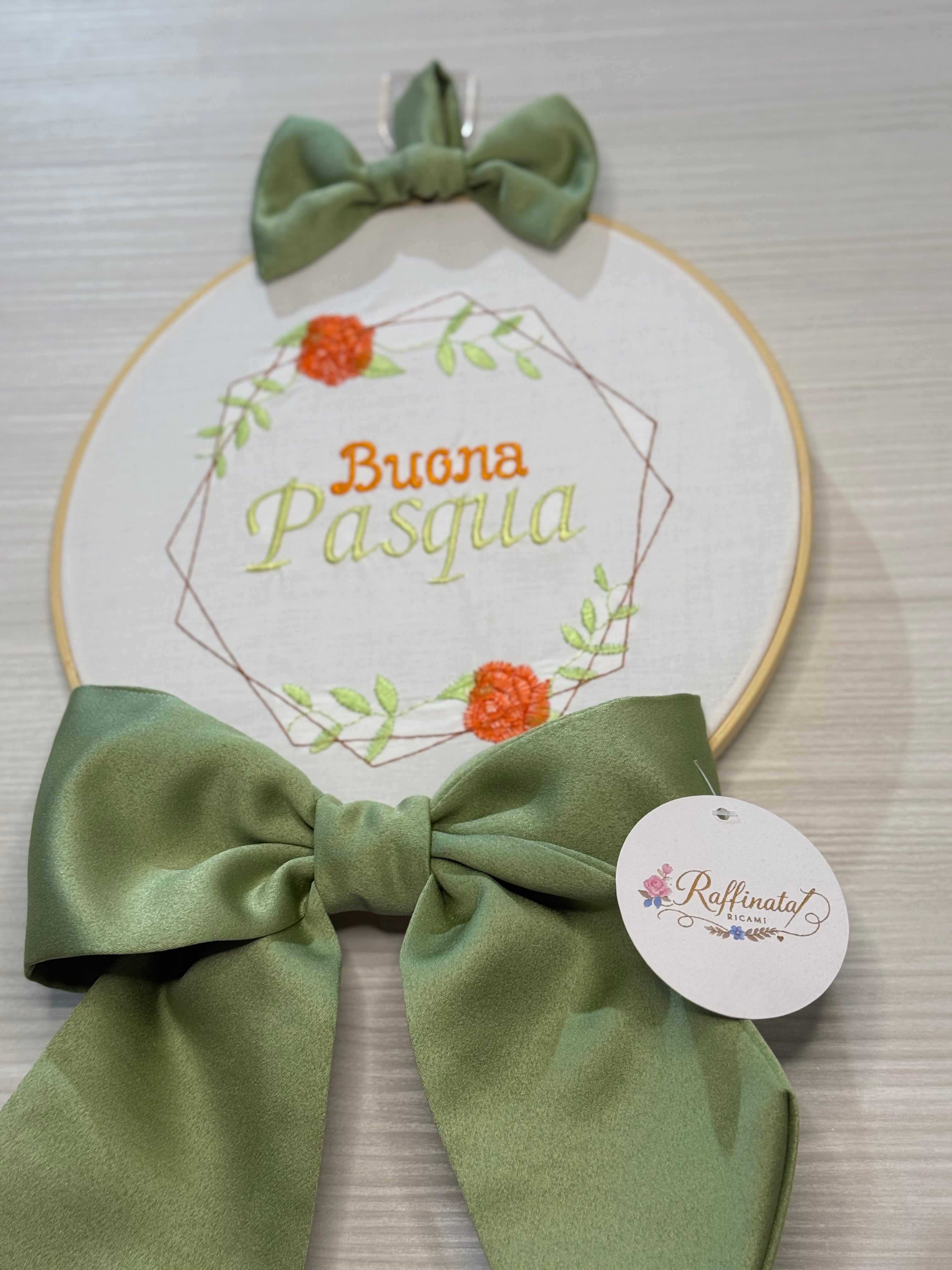Fuoriporta Buona Pasqua diam.26cm